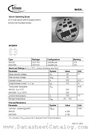 BAS28 datasheet pdf Infineon