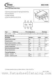 BAS70-06S datasheet pdf Infineon