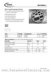 BB659 datasheet pdf Infineon