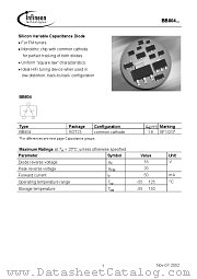 BB804 datasheet pdf Infineon