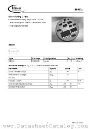 BB833 datasheet pdf Infineon