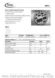 BB914 datasheet pdf Infineon