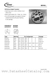 BCR185L3E6327 datasheet pdf Infineon