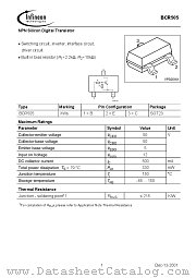 BCR505 datasheet pdf Infineon