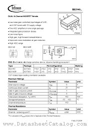 BG3140R datasheet pdf Infineon