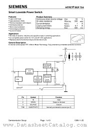 BSP75-A datasheet pdf Infineon