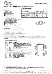 BTS725-L1 datasheet pdf Infineon