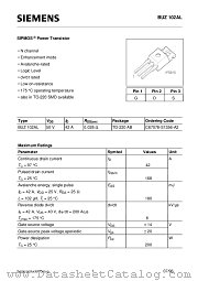 BUZ102AL datasheet pdf Infineon