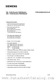 HYM322000S-60 datasheet pdf Infineon