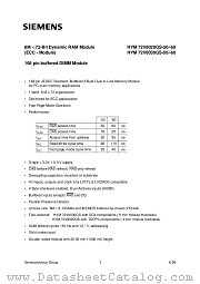 HYM72V8020GS-60 datasheet pdf Infineon