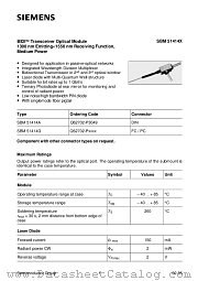 SBM51414PE9119 datasheet pdf Infineon