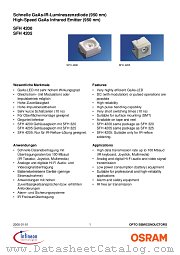 SFH4200 datasheet pdf Infineon