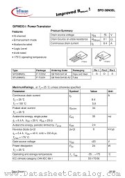 SPU08N05L datasheet pdf Infineon