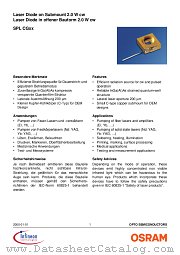 SPLCG85 datasheet pdf Infineon