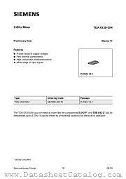 TDA6130-5X4 datasheet pdf Infineon