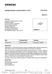 TLE4214-GGEG datasheet pdf Infineon