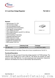 TLE4261-2 datasheet pdf Infineon