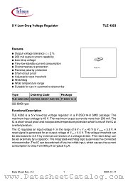 TLE4263GM datasheet pdf Infineon