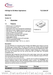 TLE5209-GP datasheet pdf Infineon