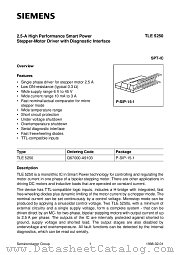 TLE5250 datasheet pdf Infineon