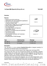 TLE4207-GL datasheet pdf Infineon