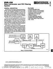 EVK-128 datasheet pdf Intersil