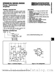 ICH8530 datasheet pdf Intersil