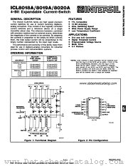 ICL8018A datasheet pdf Intersil