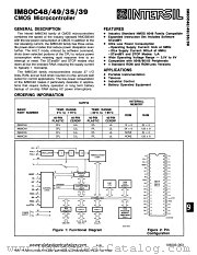 IM80C35 datasheet pdf Intersil