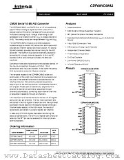 CDP68HC68A2 datasheet pdf Intersil