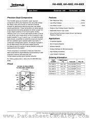 HA-4905 datasheet pdf Intersil