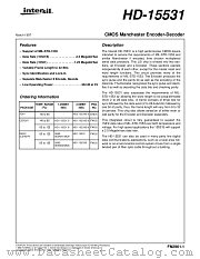 HD-15531 datasheet pdf Intersil