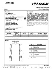 HM-65642 datasheet pdf Intersil