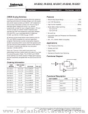 HI-5047 datasheet pdf Intersil