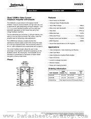 HA5024 datasheet pdf Intersil
