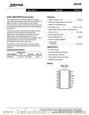 HI3338 datasheet pdf Intersil
