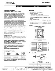 HS-390RH datasheet pdf Intersil