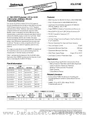 ICL3310E datasheet pdf Intersil