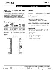 ISL5761 datasheet pdf Intersil