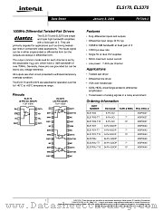 EL5370 datasheet pdf Intersil