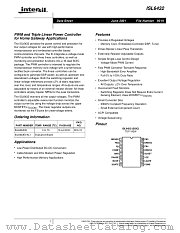 ISL6432 datasheet pdf Intersil