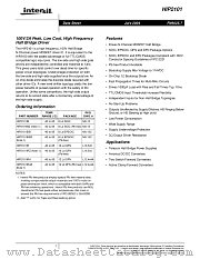 HIP2101 datasheet pdf Intersil