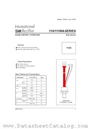 111RIA80 datasheet pdf International Rectifier