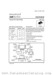 162CNQ030 datasheet pdf International Rectifier