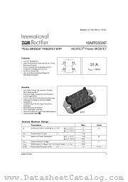 19MT050XF datasheet pdf International Rectifier
