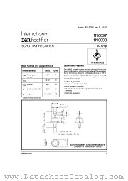 1N6098 datasheet pdf International Rectifier