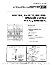 2N1803 datasheet pdf International Rectifier