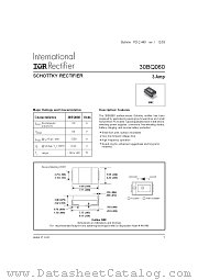 30BQ060 datasheet pdf International Rectifier