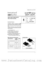 30EPF04 datasheet pdf International Rectifier