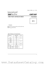 45MT160P datasheet pdf International Rectifier